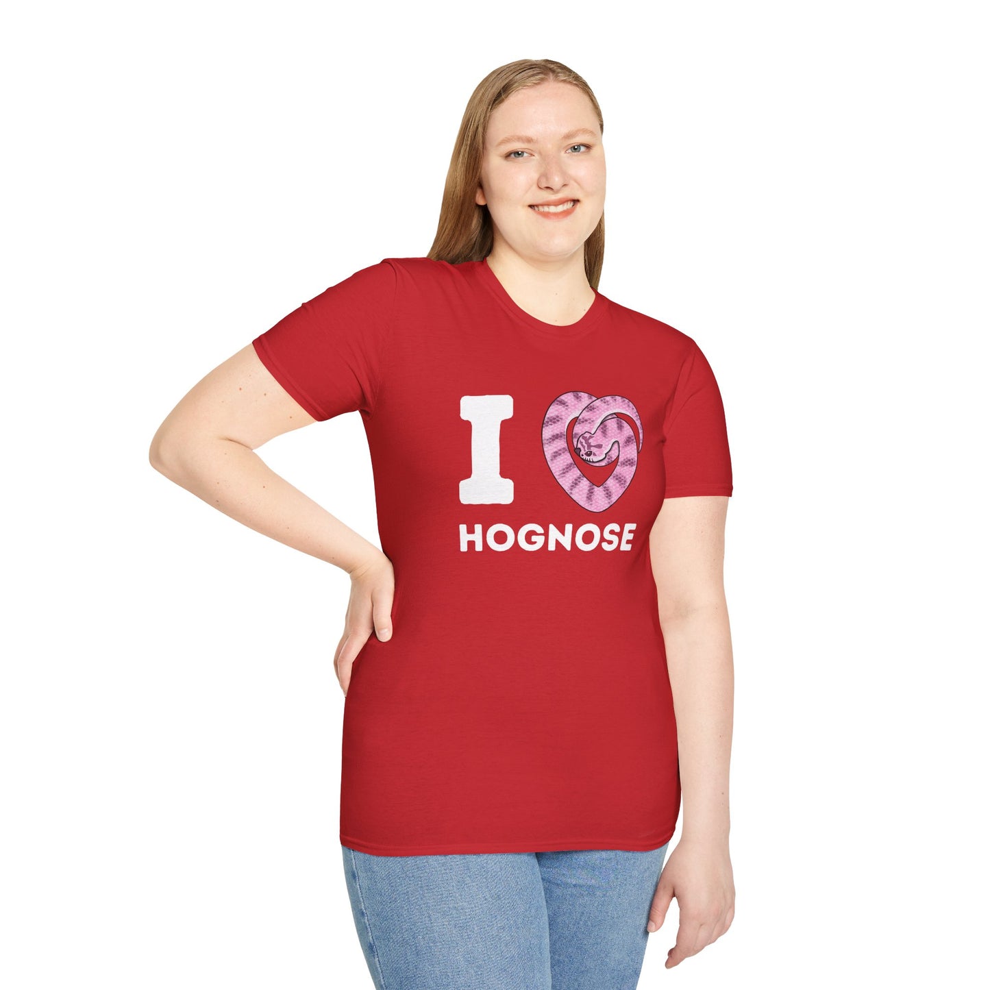 "I Love Hognose" Unisex Softstyle T-Shirt