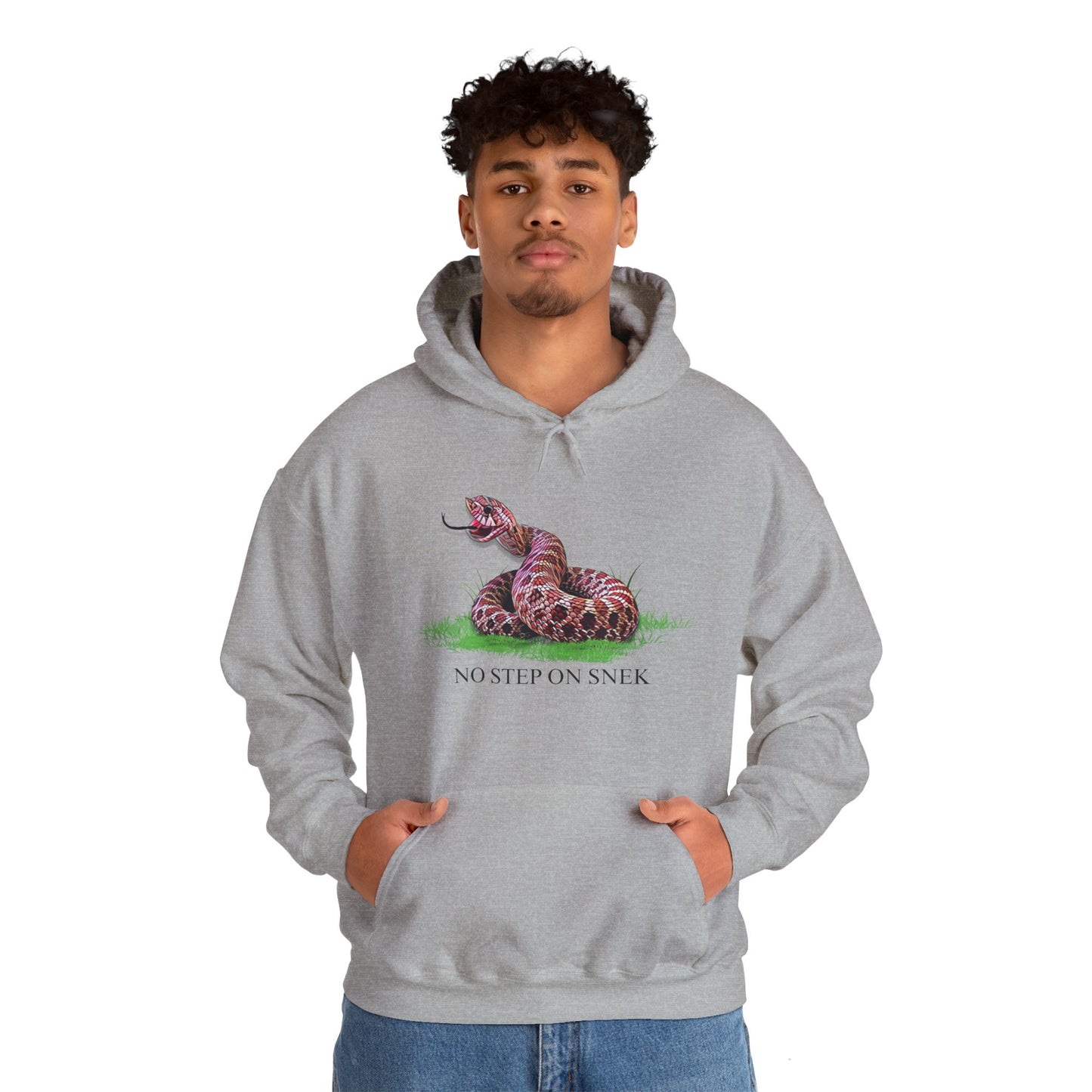 "No Step on Snek" Unisex Heavy Blend™ Hooded Sweatshirt