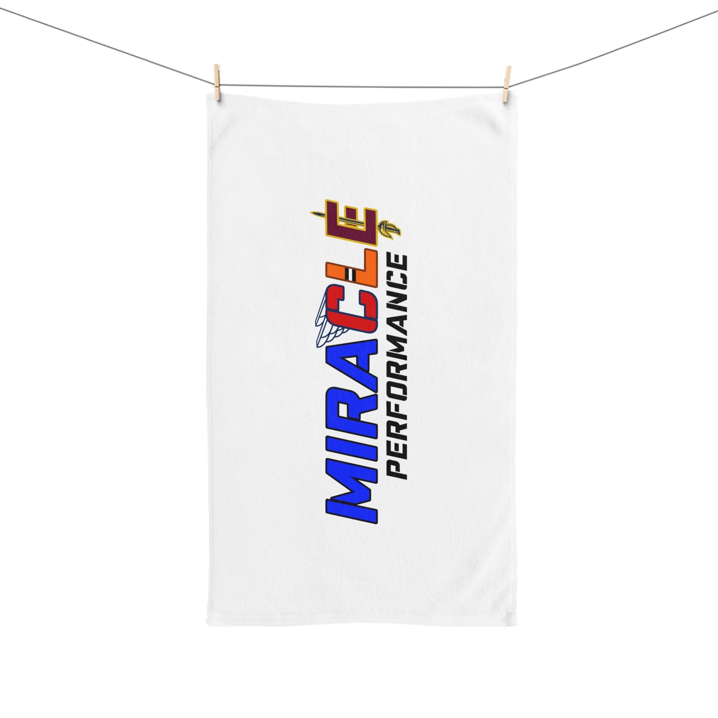 White MP "CLE" Sweat Towel