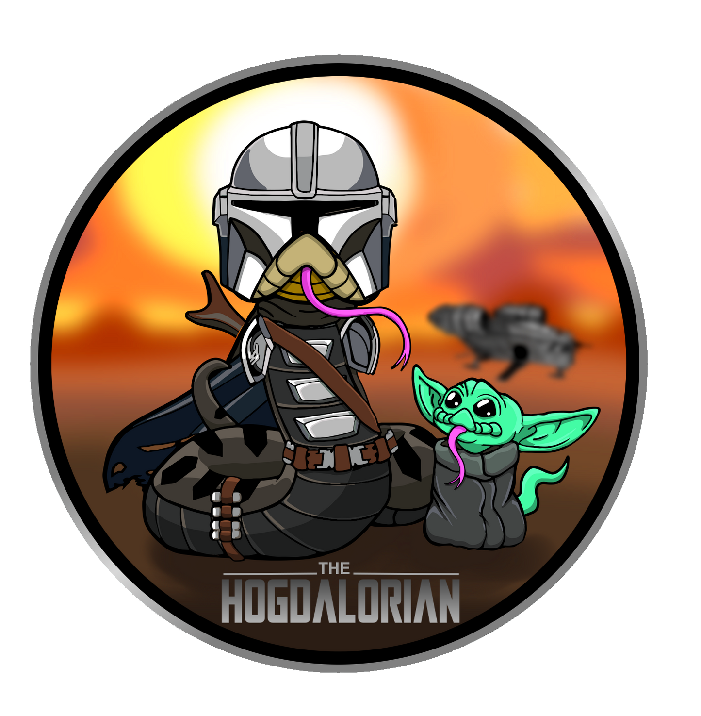 The Hogdalorian Sticker