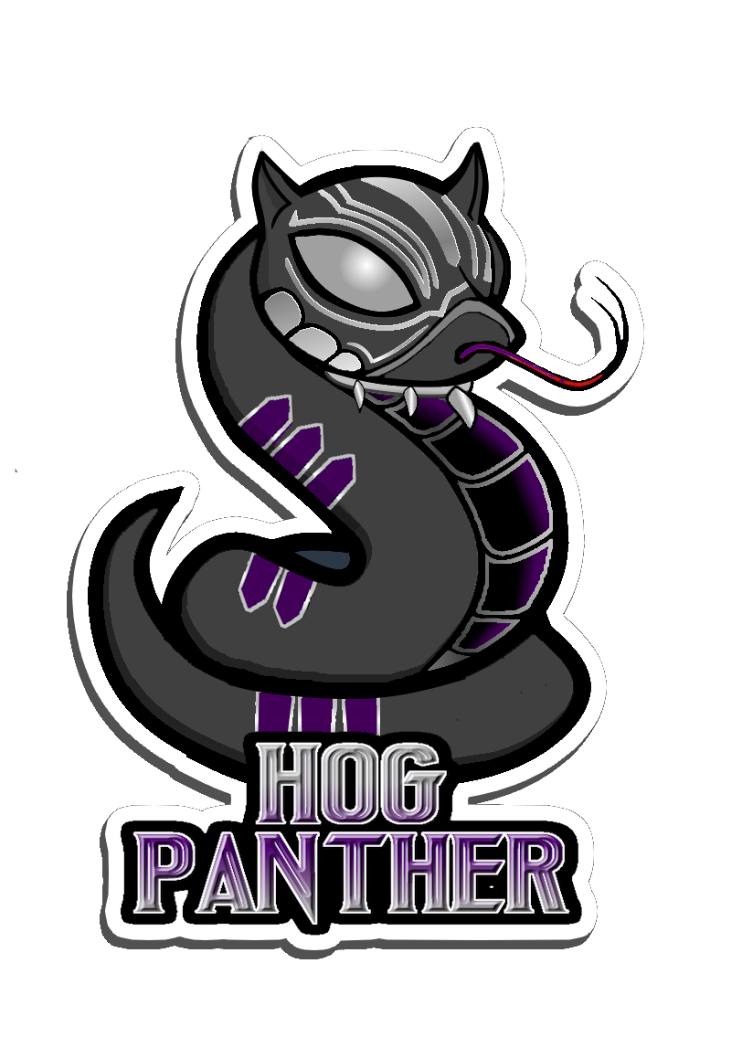 Hog Panther Sticker