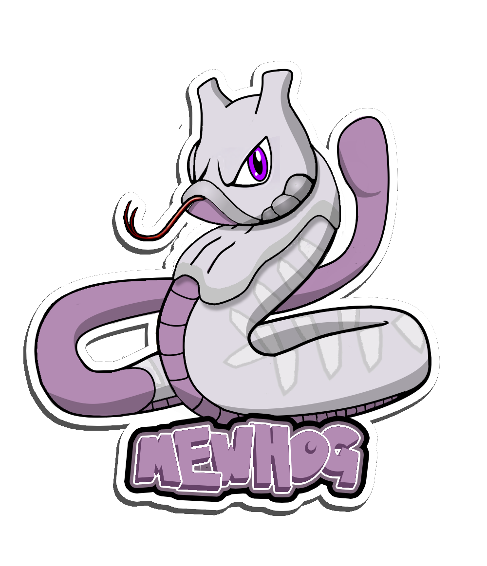 Mewhog Sticker