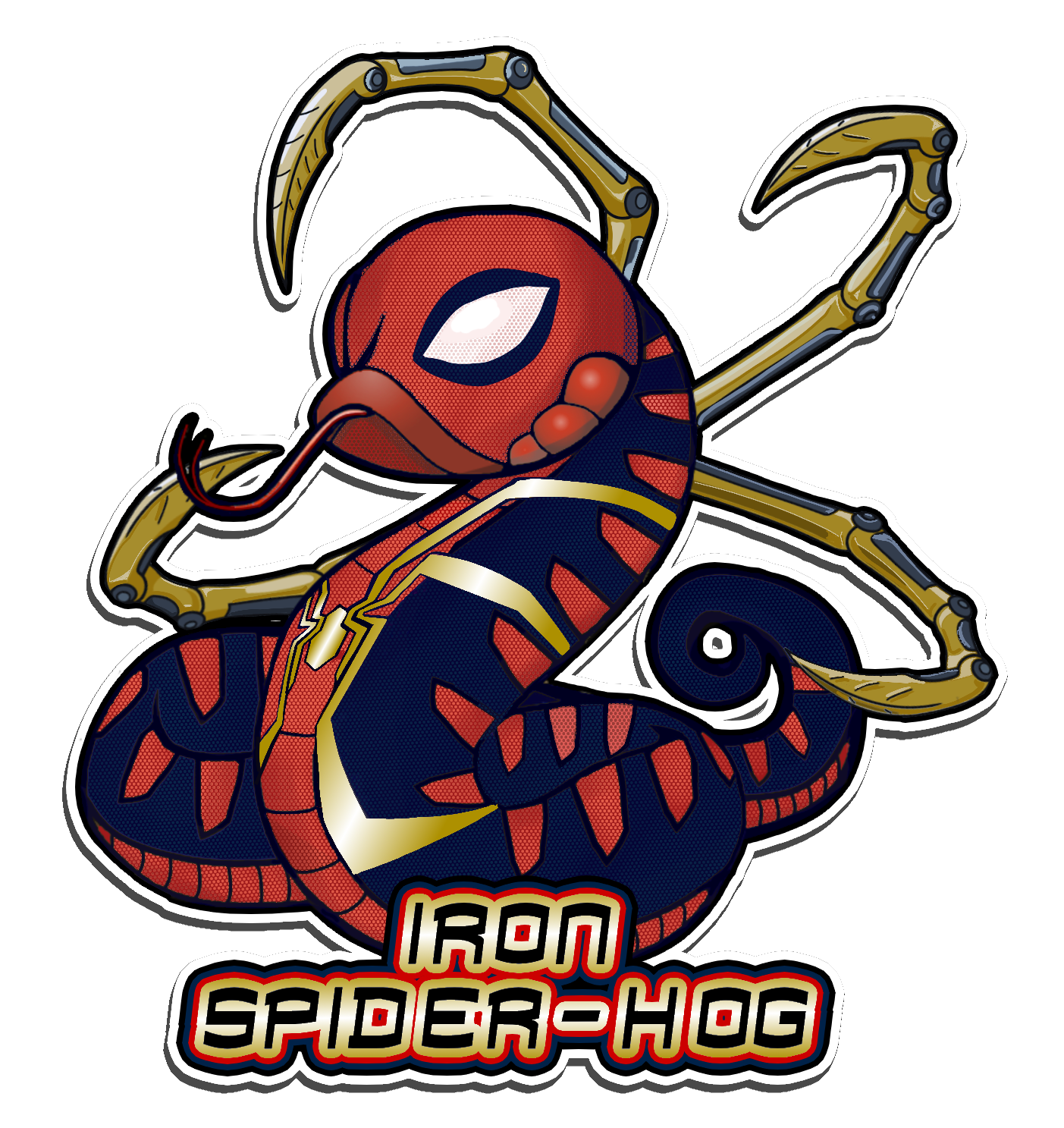 Iron Spider-hog