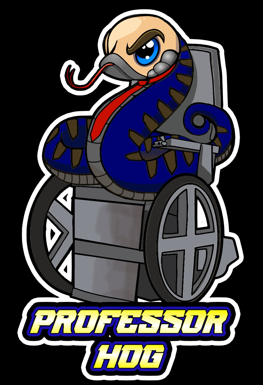 Professor Hog Sticker