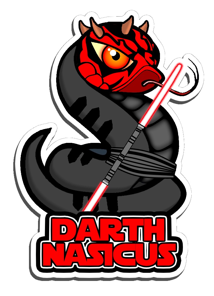 Darth Nasicus Sticker