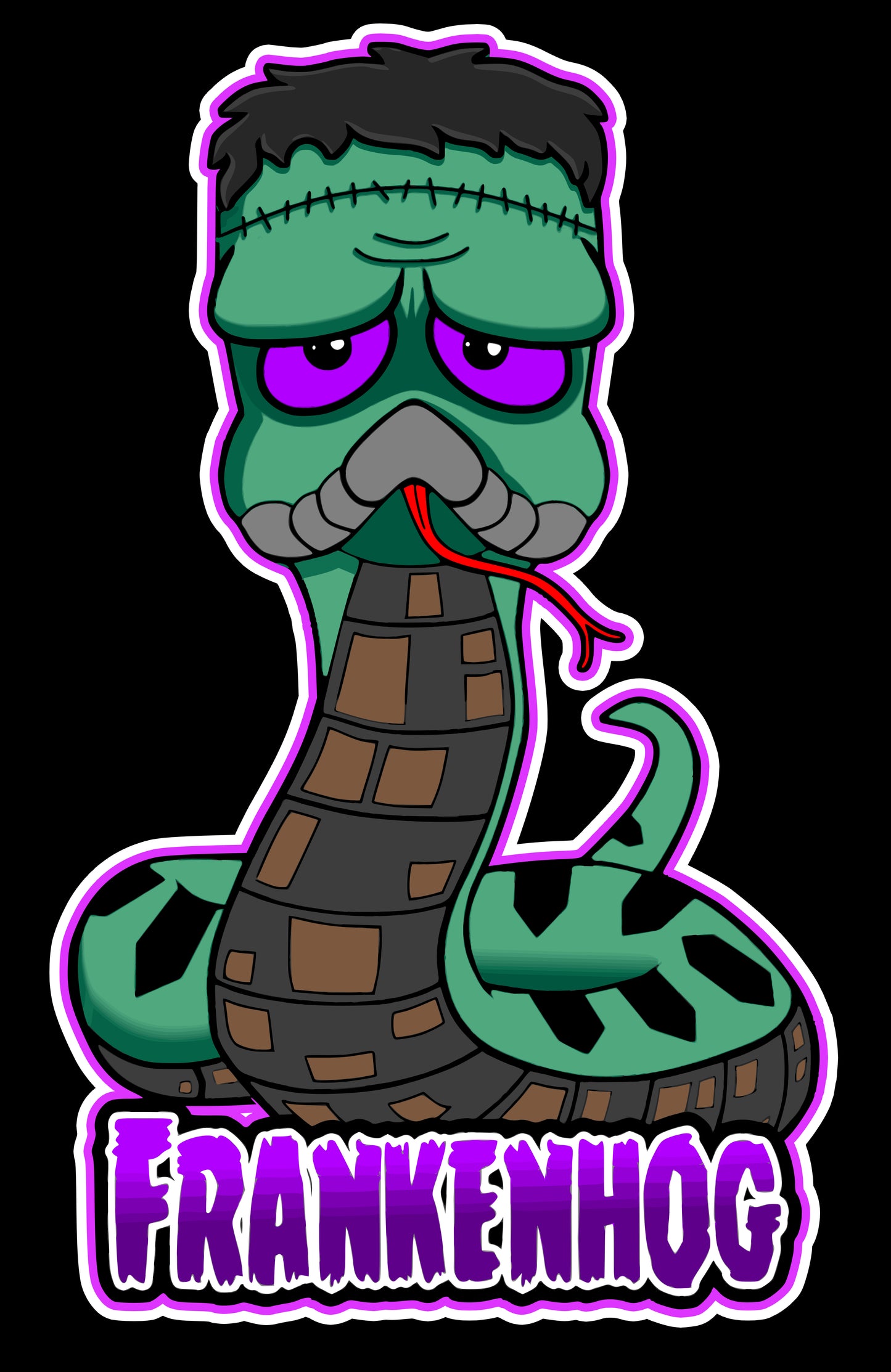 FrankenHog Sticker