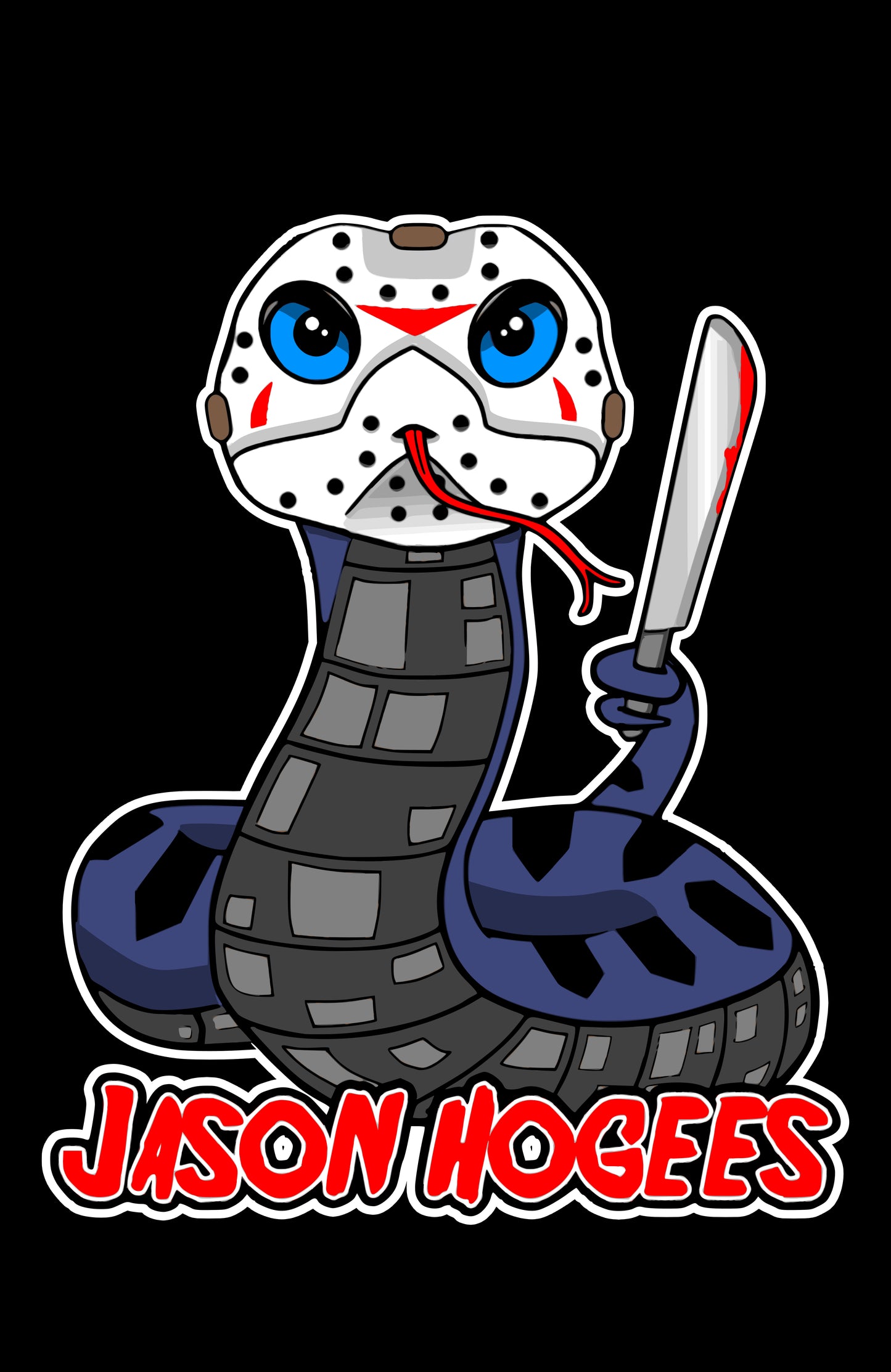 Jason Hogees Sticker