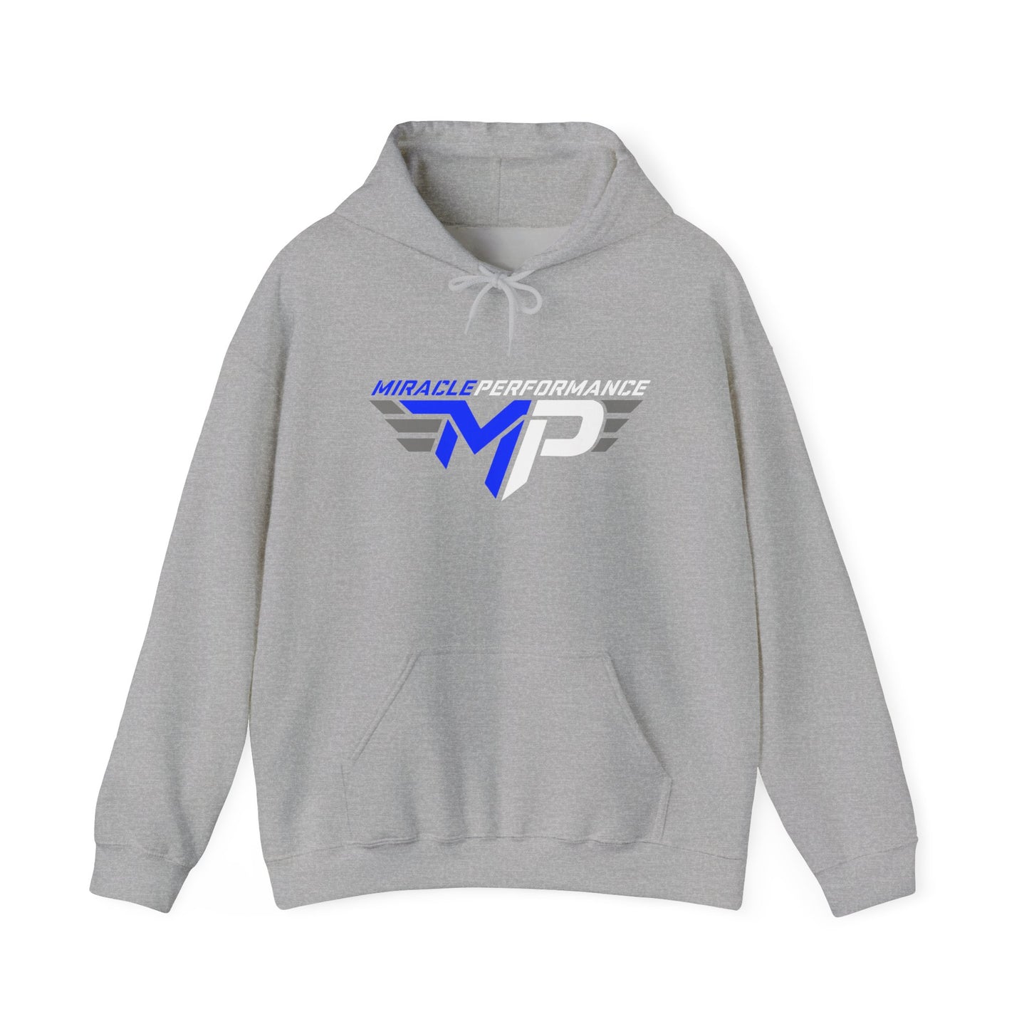 MP Wing Logo Hoodie — Athletic Minimalist Pullover