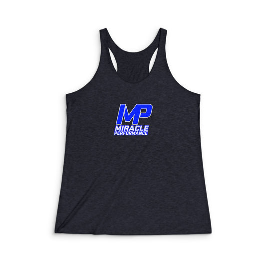 Miracle Performance "MP" Women's Tri-Blend Racerback Tank