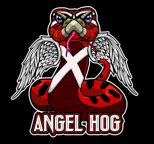 Angel Hog Sticker