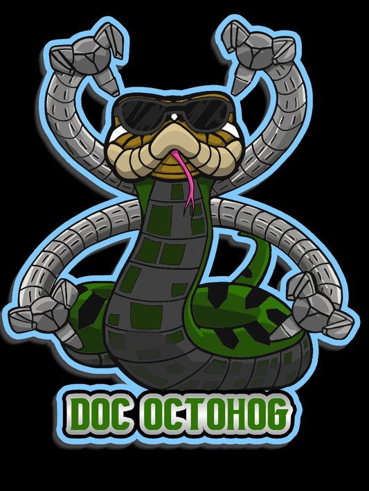 Doc Octohog Sticker