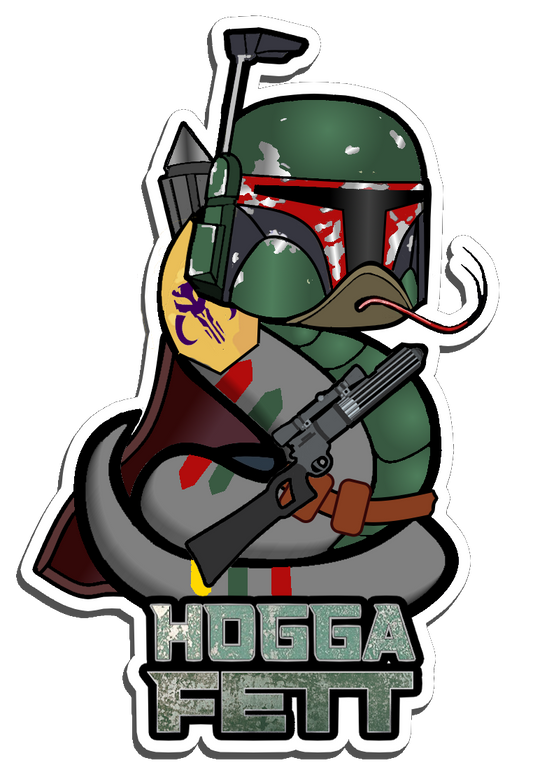 Hogga Fett Sticker