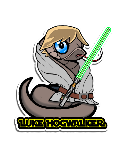 Luke Hogwalker Sticker