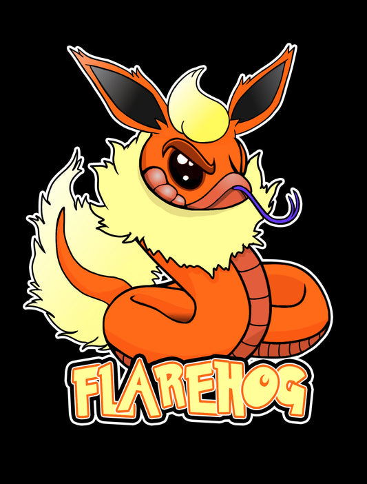 Flarehog Sticker