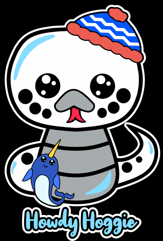 SuperArctic Howdy Hoggie Sticker